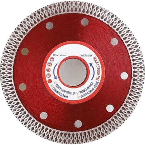 KUPA ULTRA İNCE ZİKZAK HASSAS SERAMİK KESİM 115 mm KUP7019